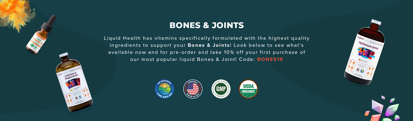 Buy Liquid Vitamins for Bones and Joints