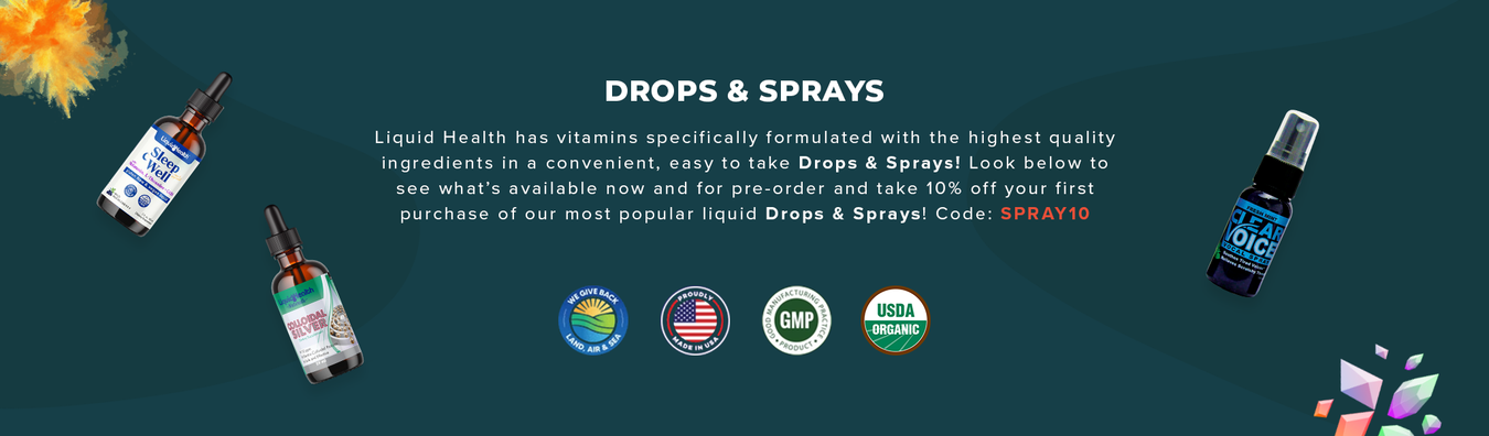 Shop Liquid Vitamin Drops and Spray