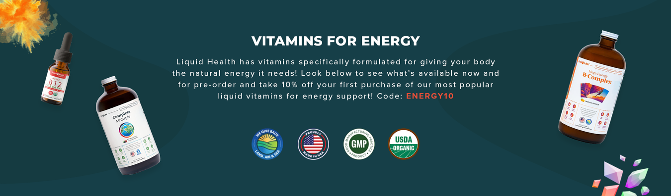 Liquid Energy Vitamins & Supplements