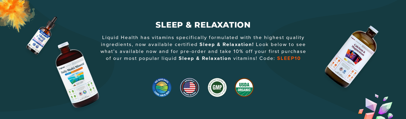 Best Liquid Vitamins for Sleep and Relaxation