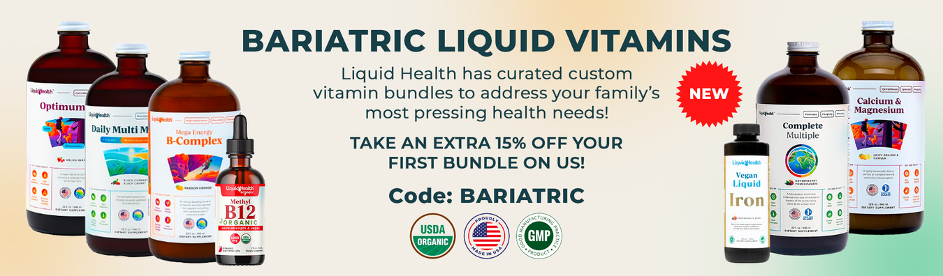 Best Liquid Bariatric Vitamins and Dietary Supplement