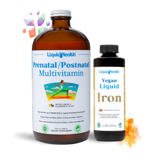 Vegan Liquid Prenatal/ Postnatal Baby Booster Bundle