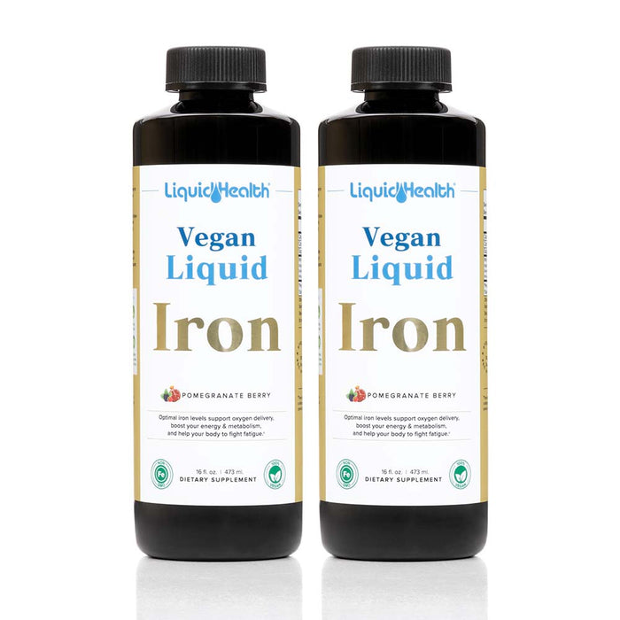 Vegan Liquid High Potency Bariatric Iron Supplement - Liquid Health 