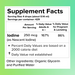 Liquid Health Organic Idone Sales 4 Supp Facts