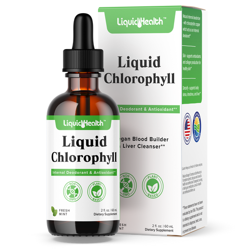 Liquid Chlorophyll Drops – Internal Deodorizer & Antioxidant