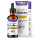 Organic Elderberry Liquid Supplement Drops 6400 mg For Immune Support