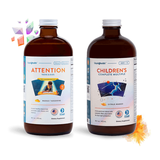 Children's Focus and Attention Vitamin Bundle